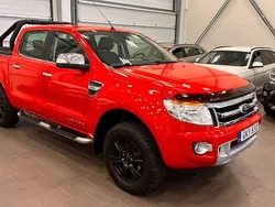 Röd Begagnad 2015 Ford Ranger Limited Pickup | 189 900 kr (Dyr)