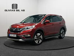 Röd Begagnad 2015 Honda CR-V Executive SUV | 169 400 kr (Marknadspris)