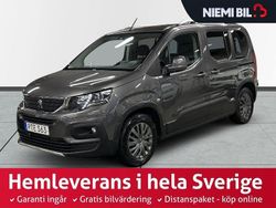 Grå Begagnad 2018 Peugeot Rifter S Minibuss | 184 900 kr (Marknadspris)
