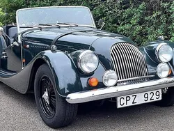 Grön Begagnad 1996 Morgan Plus 4 Cab | 285 000 kr