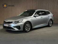 Grå Begagnad 2019 Kia Optima Hybrid 2 Sedan | 229 400 kr (Marknadspris)