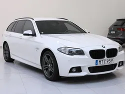 Vit Begagnad 2015 BMW 520 M Sport Kombi | 199 900 kr (Dyr)