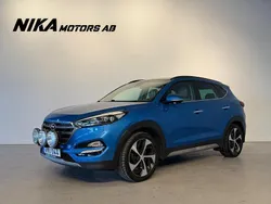 Ljusblå Begagnad 2017 Hyundai Tucson SUV | 164 900 kr (Marknadspris)