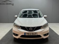 Vit Begagnad 2015 Nissan Pulsar Halvkombi | 74 900 kr (Bra pris)