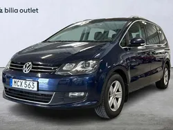 Mörkblå Begagnad 2011 VW Sharan Minibuss | 119 900 kr (Marknadspris)