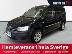Svart Begagnad 2017 VW Caddy Minibuss | 119 900 kr (Lite dyr)