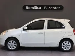 Vit Begagnad 2013 Nissan Micra Halvkombi | 38 900 kr (Marknadspris)