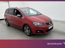Röd Begagnad 2017 Seat Alhambra FR-Line Minibuss | 239 800 kr (Bra pris)
