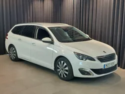 Vit Begagnad 2015 Peugeot 308 Allure Kombi | 109 000 kr (Lite dyr)