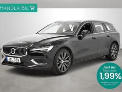Svart Begagnad 2021 Volvo V60 Inscription Kombi | 369 900 kr (Bra pris)