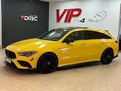 Gul Begagnad 2020 Mercedes CLA35 AMG Shooting Brake AMG Kombi | 468 800 kr