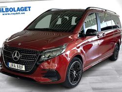 Röd Begagnad 2025 Mercedes V300 AMG Minibuss | 974 900 kr