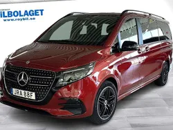 Röd Begagnad 2025 Mercedes V300 AMG Minibuss | 974 900 kr