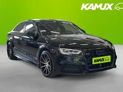 Svart Begagnad 2018 Audi A3 S-Line Sedan | 219 900 kr