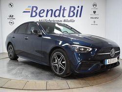 Blå Begagnad 2022 Mercedes C300e AMG line Sedan | 454 500 kr (Marknadspris)