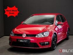Röd Begagnad 2015 VW Golf VII R-line Halvkombi | 129 900 kr (Lite dyr)
