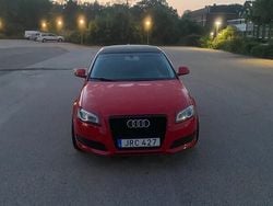 Röd Begagnad 2009 Audi A3 Sportback Attraction Halvkombi | 55 000 kr (Marknadspris)