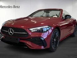 Röd (red) Ny 2025 Mercedes CLE200 AMG line Cab | 729 500 kr