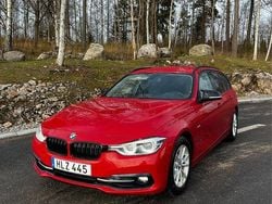 Röd Begagnad 2017 BMW 318 Sport Line Kombi | 159 000 kr (Marknadspris)