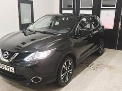 Svart Begagnad 2016 Nissan Qashqai SUV | 119 900 kr (Marknadspris)