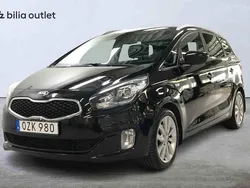 Svart Begagnad 2016 Kia Carens Minibuss | 129 900 kr (Bra pris)