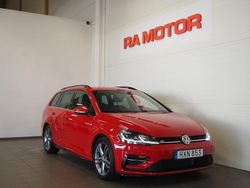 Röd Begagnad 2018 VW Golf VII R-line Kombi | 179 900 kr (Marknadspris)