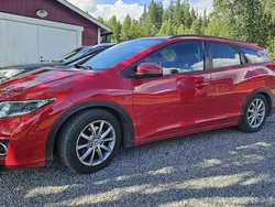 Röd Begagnad 2015 Honda Civic Sport Kombi | 89 000 kr (Marknadspris)