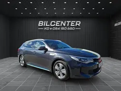 Grå Begagnad 2017 Kia Optima Hybrid Comfort Sedan | 179 900 kr (Lite dyr)