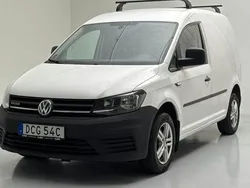 Vit Begagnad 2019 VW Caddy Minibuss | 100 000 kr