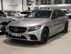 Silver Begagnad 2020 Mercedes C300e AMG Kombi | 289 900 kr (Lite dyr)