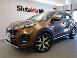 Brun (brun metallic) Begagnad 2016 Kia Sportage GT-Line SUV | 194 900 kr (Lite dyr)