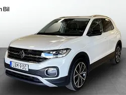 Vit (pure white) Begagnad 2020 VW T-Cross GT SUV | 164 900 kr (Marknadspris)