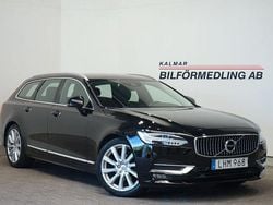 Svart Begagnad 2018 Volvo V90 Inscription Kombi | 219 900 kr (Marknadspris)