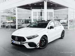 Vit Begagnad 2024 Mercedes A45 AMG AMG Halvkombi | 619 000 kr (Marknadspris)