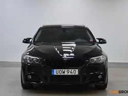 Svart Begagnad 2015 BMW 520 Kombi | 145 000 kr (Marknadspris)
