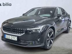 Svart Begagnad 2021 Polestar 2 Long Range Dual motor Sedan | 319 000 kr (Marknadspris)