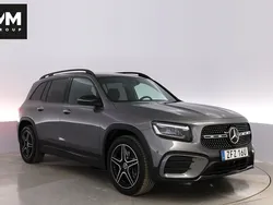 Mörkgrå Begagnad 2024 Mercedes GLB220 AMG line SUV | 599 000 kr (Dyr)