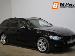 Svart Begagnad 2015 BMW 320 Sport Line Kombi | 149 800 kr (Marknadspris)