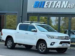 Vit Begagnad 2017 Toyota HiLux Pickup | 319 900 kr (Marknadspris)