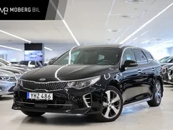 Svart Begagnad 2016 Kia Optima GT-Line Kombi | 199 900 kr (Marknadspris)