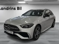 Silver Begagnad 2024 Mercedes C300e AMG Line Premium Kombi | 519 900 kr (Bra pris)