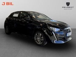 Svart Begagnad 2022 Peugeot 208 Active Halvkombi | 159 900 kr (Bra pris)