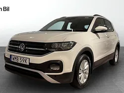 Vit (pure white) Begagnad 2021 VW T-Cross Life SUV | 179 900 kr (Marknadspris)