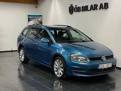 Blå Begagnad 2014 VW Golf VII Kombi | 89 900 kr (Marknadspris)