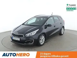 Svart Begagnad 2016 Kia Ceed Sportswagon Kombi | 124 000 kr (Marknadspris)