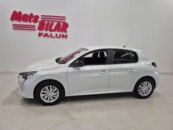 Vit Begagnad 2022 Peugeot 208 Active Halvkombi | 159 900 kr (Marknadspris)