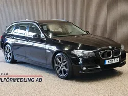 Svart Begagnad 2016 BMW 520 Kombi | 139 000 kr (Marknadspris)