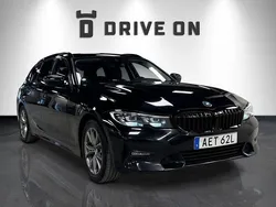 Svart Begagnad 2020 BMW 320 Sport Line Kombi | 237 000 kr (Marknadspris)