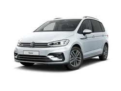 Silver (oyster silver metallic) Ny 2025 VW Touran Minibuss | 469 900 kr (Dyr)