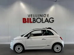 Vit Begagnad 2020 Fiat 500 Dolcevita Halvkombi | 169 500 kr (Dyr)